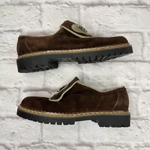 Obermaterial Leder Altenberger scarpe donna 38 Oxford zoccoli Italia pelle - Foto 1 di 15