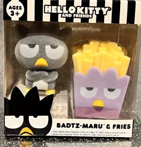 Hello Kitty And Friends HK Floccato Statuina Figura Bambola Badtz-Maru Patatine Fritte - Foto 1 di 7