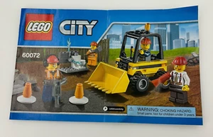 Lego City 60072 Demolition Starter Set Instructional Manual Only - Picture 1 of 2