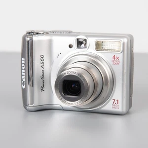 Canon Powershot A560 7.1MP digital compact camera - Retro, Vintage, Y2K - Picture 1 of 9