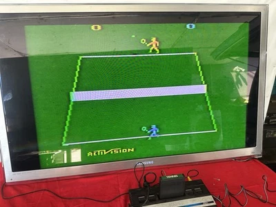 Tennis (Atari 2600, 1981) Activision Cartridge Only Cleaned Tested - Image 1 of 4