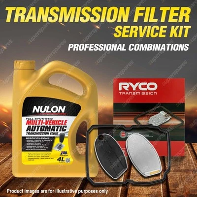 Ryco Transmission Filter + Full SYN Oil Kit for Jeep Grand Cherokee WG WH WK - image 1 of 2