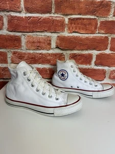 Converse pelle taglia 6 All Star Chuck Taylor alte spettacoli triplo bianco Eu 39 - Foto 1 di 9