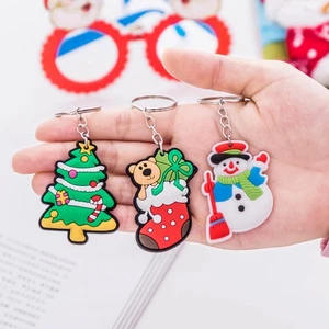 12 Pezzi Ciondolo Albero di Natale Portachiavi Natale Borsa Cartoni Animati Amanti - Foto 1 di 11
