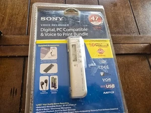 Sony ICD-SX46VTP Voice Recorder Bundle New Sealed - Picture 1 of 2
