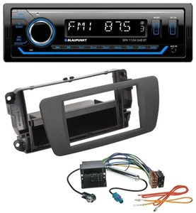 Blaupunkt Bluetooth USB DAB MP3 Autoradio für Seat Ibiza (ab 12) - tuam grey - Bild 1 von 8