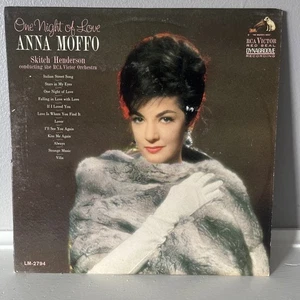 Anna Moffo, Skitch Henderson, RCA Victor Symphony, One Night Of Love, Vinyl LP - Picture 1 of 9