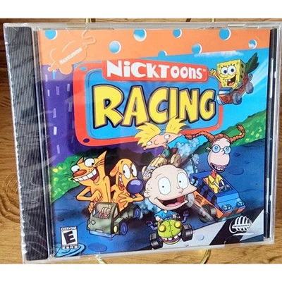 Nickelodeon Nicktoons Racing PC 2001 CD ROM Win 95/98/ME/XP nuevo sellado Foto 1 de 4