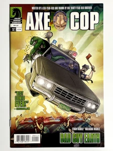 Axe Cop: Bad Guy Earth #1 - Dark Horse Comics (2011) - Picture 1 of 2