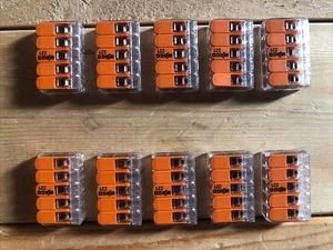 WAGO 221-415 Terminales Serie Empalme Conector 5 Hilos CANTIDAD 25 "ENVÍO GRATUITO" - Imagen 1 de 2