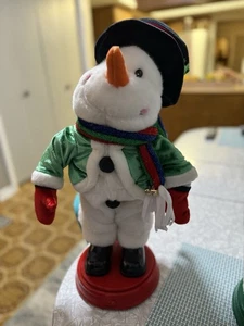 Gemmy Animated Snowman Shake Your Groove Thing Spinning Booty Shaker READ - Picture 1 of 9