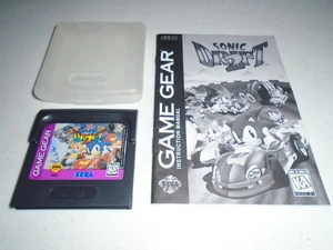 Sonic Drift 2 with manual & case ☆☆ Authentic (Sega Game Gear) game the hedgehog - Picture 1 of 2