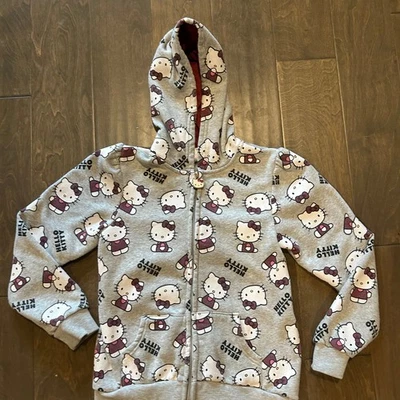 Sudadera con capucha y cremallera Hello Kitty & Friends para niñas Foto 1 de 4