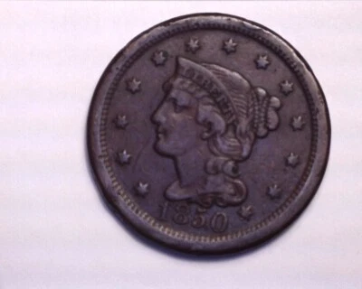 1850 Large Cent,  Nice Type Set Coin ! - Image 1 of 2