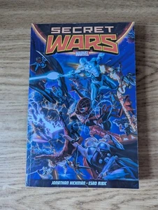 Marvel Secret Wars Comic Book by Jonathan Hickman Esad Ribic - Picture 1 of 3