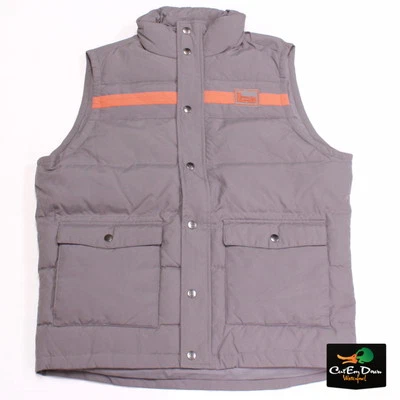 BANDED GEAR VINTAGE DOWN VEST CASUAL WEAR GREY GRAY MEDIUM - Image 1 of 2