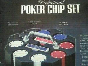 Professinal Poker Chip Set - Picture 1 of 3