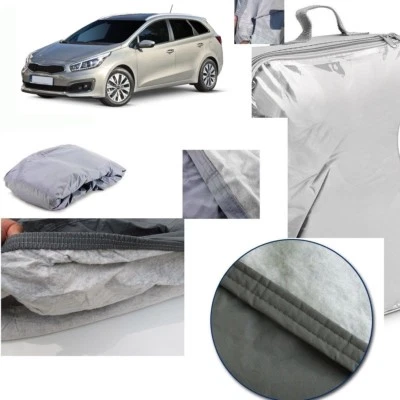 TELO COPRIAUTO TELATO FELPATO PER KIA CEE'D SW ANNO 2016 ANTIGRANDINE IMPER - Immagine 1 di 4