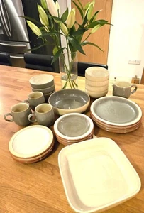 Denby Fire Sage, Lemon & Chili Geschirr einzeln verkauft. Guter gebrauchter Zustand - Bild 1 von 94