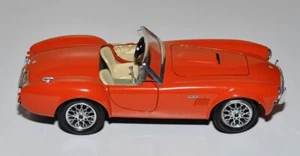 Modello auto Burago Shelby Cobra 427 arancio scala 1:24 made in Italy - Foto 1 di 11