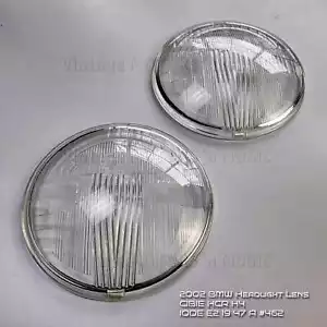 2002 BMW Headlight Glass Lens CIBIE HCR H4 IODE E2 19 47 A #462 SOLD SEPARATELY - Picture 1 of 10