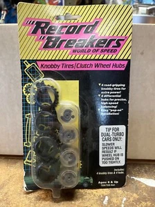Neumáticos de rueda Hasbro Record Breakers World of Speed Knobby/Embrague NUEVOS De colección 1989 - Imagen 1 de 3