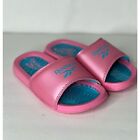 Reebok Toddler / Little girls Slides Gel Sandals Size 12 - 13 Pink Blue Pool New