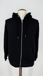 Primark Black Men’s Zip Up Hoodie Size XL 23” PTP - Picture 1 of 6