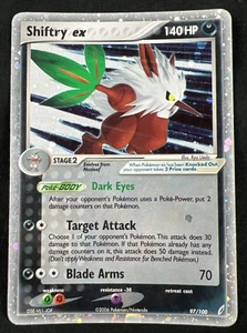 Pokemon Card - Shiftry ex Crystal Guardians 97/100 Ultra Rare - Picture 1 of 10