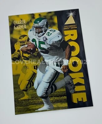 Charlie Garner 1995 Pinnacle Zenith Edition Z139 Philadelphia Eagles NM-Mint! RC - Image 1 of 4