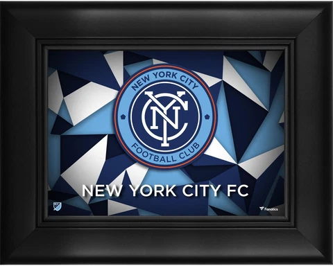 New York City FC Framed 5x7 Team Logo Collage Fanatics Authentic Certified Cover