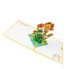  3 D 3D-Grußkarte Papierstau 3D-Sonnenblumen-Grußkarten Blumeneinladung