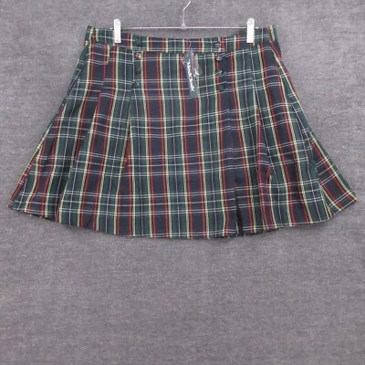 ModCloth Skirt Womens XL Plaid Pleated Mini Stretch School Girl - Image 1 of 4