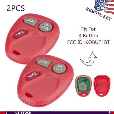 Mando a distancia de entrada sin llave para 2 autos para Chevrolet Suburban 1500 2500 2000 2001 Foto 1 de 4