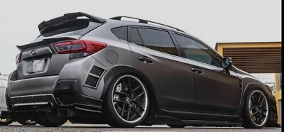 Alerón medio maletero trasero Kakumei ABS FIT 18-21 Subaru Crosstrek XV negro brillante Foto 1 de 4