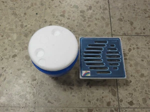 Conel Drain Bodenablauf DN 50 senkrecht mit Aufsatz Rost 150mm - Bild 1 von 4