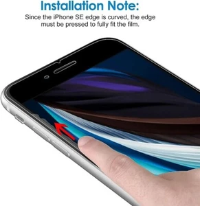 Film de Protection d'écran pour iPhone SE 3/2 (modèle 2022/2020) 4,7" - Photo 1 sur 3