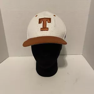Texas Longhorns Nike True Dri-Fit Hat Cap Size 6 7/8 White/Orange - Picture 1 of 8