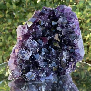 1.22kg 11x11x10cm Purple Amethyst Cluster Cut Base Grade A from Uruguay - Picture 1 of 3