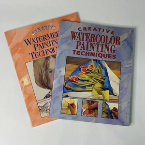 Creative Watercolor / Water Media Painting Techniques, Set of 2 (Trade PB, 1997) - Imagen 1 de 17