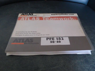 Original Ersatzteilliste zu dem Atlas Radlader PFE 152 50, 60 - Bild 1 von 2