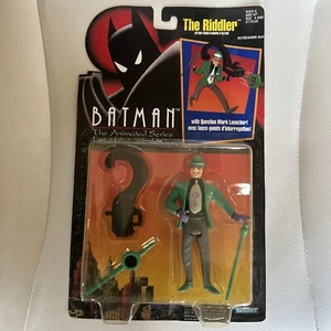 Kenner Batman La Serie Animada El Acertijo Figura 1992 Tarjeta Canadiense - Imagen 1 de 6