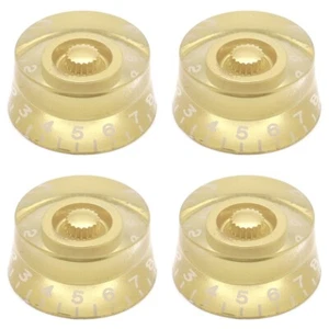 4Pcs Guitar Knobs Control Speed Tone Volume Knobs for Les Paul Electric Guitar - Picture 1 of 26