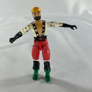 Black Beard Pirates of the Evil Seas 1980 Remco 3.75" Figure red white pirate - Picture 1 of 9