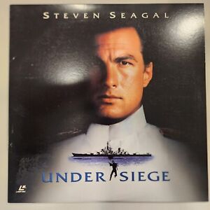 "Under Siege" Widescreen Edition Laserdisc LD - Steven Seagal