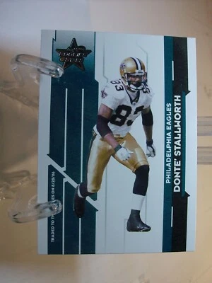 2006 Leaf Rookies & Stars Football Card   #67 Donte Stallworth   (88550) - Image 1 of 2