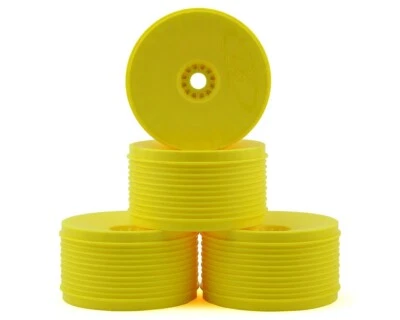 DE Racing Speedline Plus 1:8 Truggy Wheels yellow DER-PT4-8Y  - Bild 1 von 3