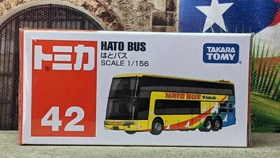 TOMICA #42 HATO BUS ESCALA 1/156 NUEVO EN CAJA ¡¡STOCK EE. UU.!!! Foto 1 de 4