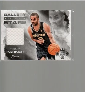 CAMISETA TONY PARKER GALLERY STARS 66/96 2013 14 PANINI COURT KINGS BALONCESTO - Imagen 1 de 2