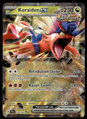 Pokemon TCG SV05: Temporal Forces #120/162 Koraidon ex NM - Image 1 of 2